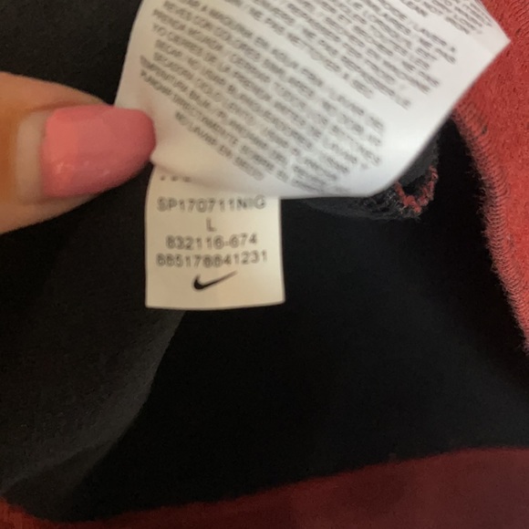 Nike • pull over burnt Orange red hoodie - Picture 5 of 7